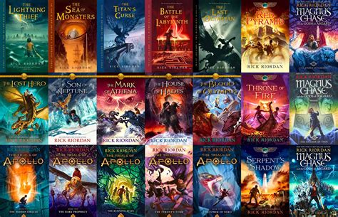 percy jackson books order of release.